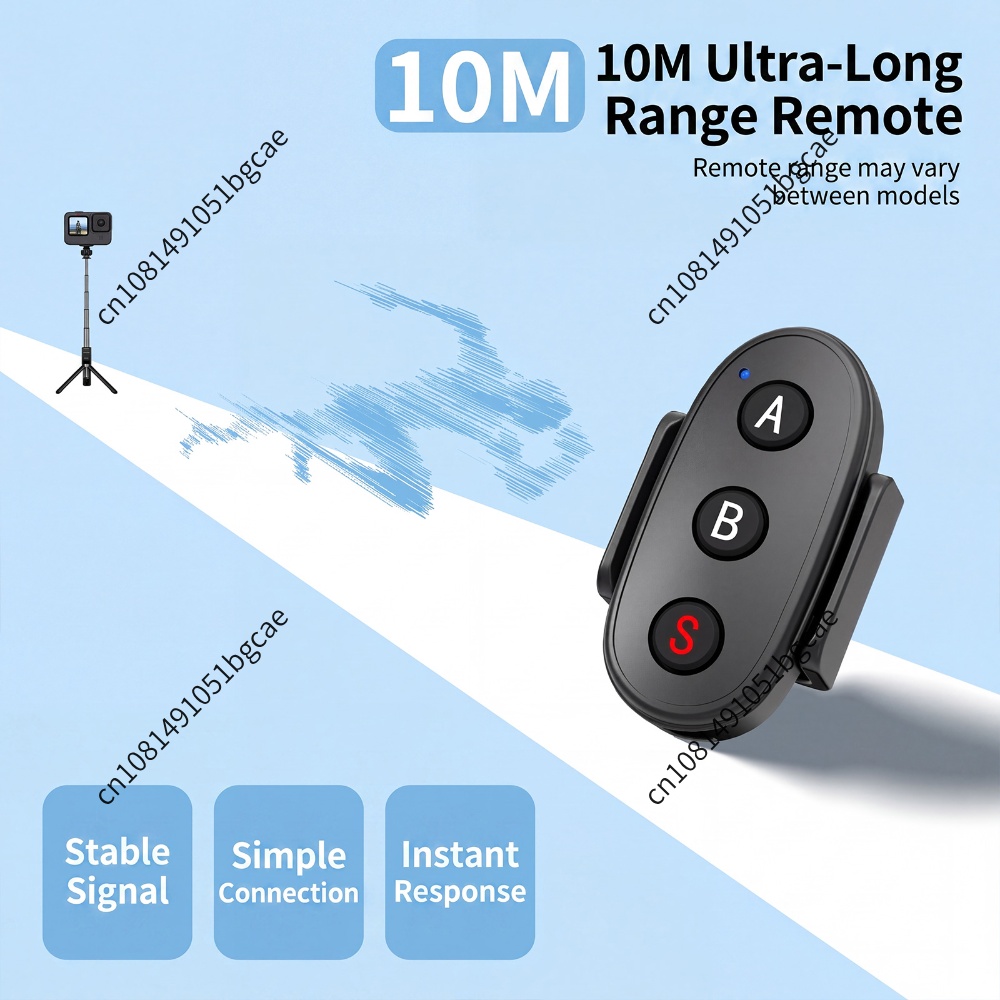 Insta360 Camera X3 - Control Remoto Inalámbrico Bluetooth 5.3 Compatible