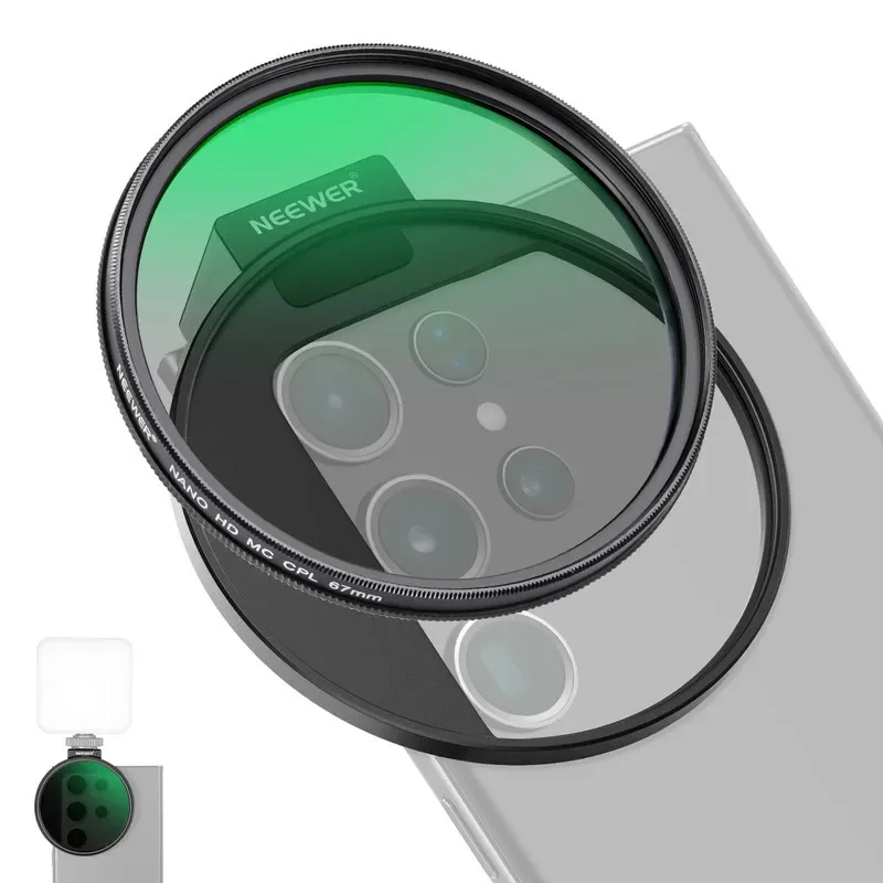 Camera Cold Shoe - 2026 FL-41 67mm CPL Cristal Impermeable