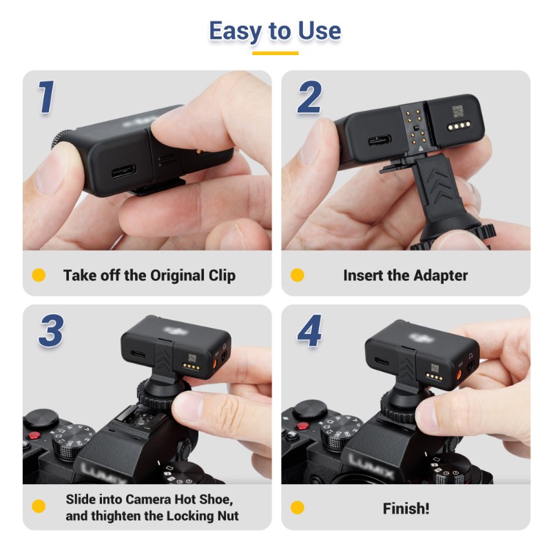 Camera Cold Shoe - Adaptador de Rosca para Trípode ABZZ