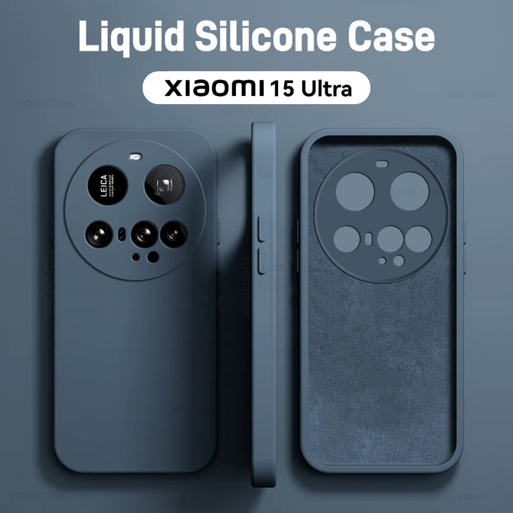 Photography Xiaomi 15 - Funda de silicona líquida para Xiaomi,