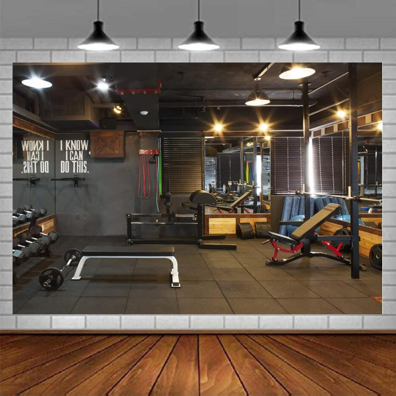 Photography Yoga - Fondo para Fotografía de Gimnasio, Decoración