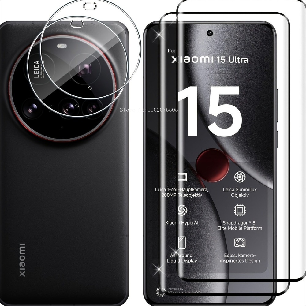 Photography Xiaomi 15 - [4 en 1] 2 piezas de