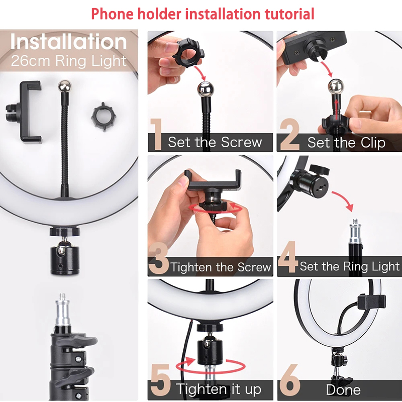 Anillo de Luz LED para Selfies - Photography Kit Pro reseña y precio