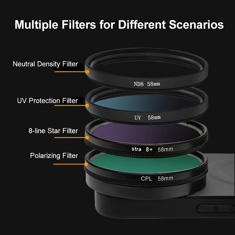 Kit de filtro para teléfono mó - Photography Kit Pro reseña y precio
