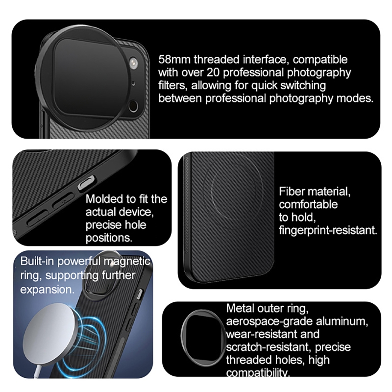 Kit de filtro para teléfono mó - Photography Kit Pro reseña y precio
