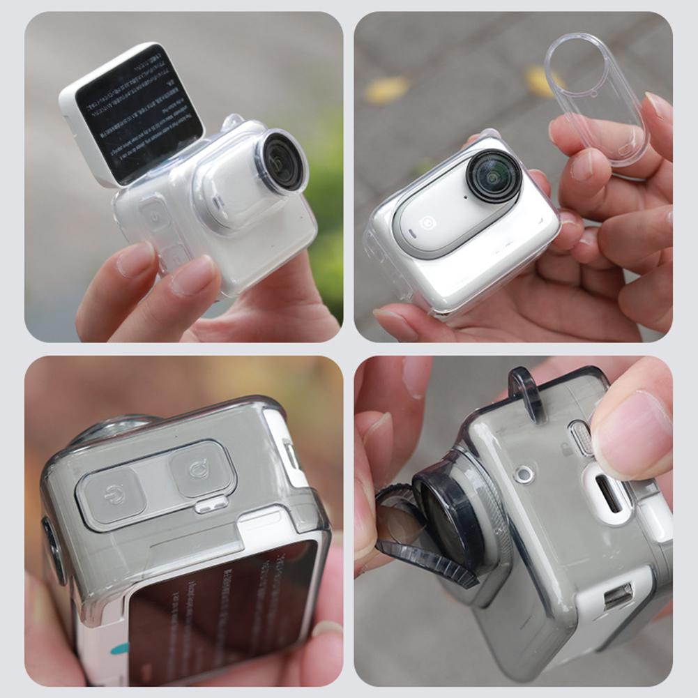 Funda protectora anticaída de  - Insta360 Camera Go 3 reseña y precio