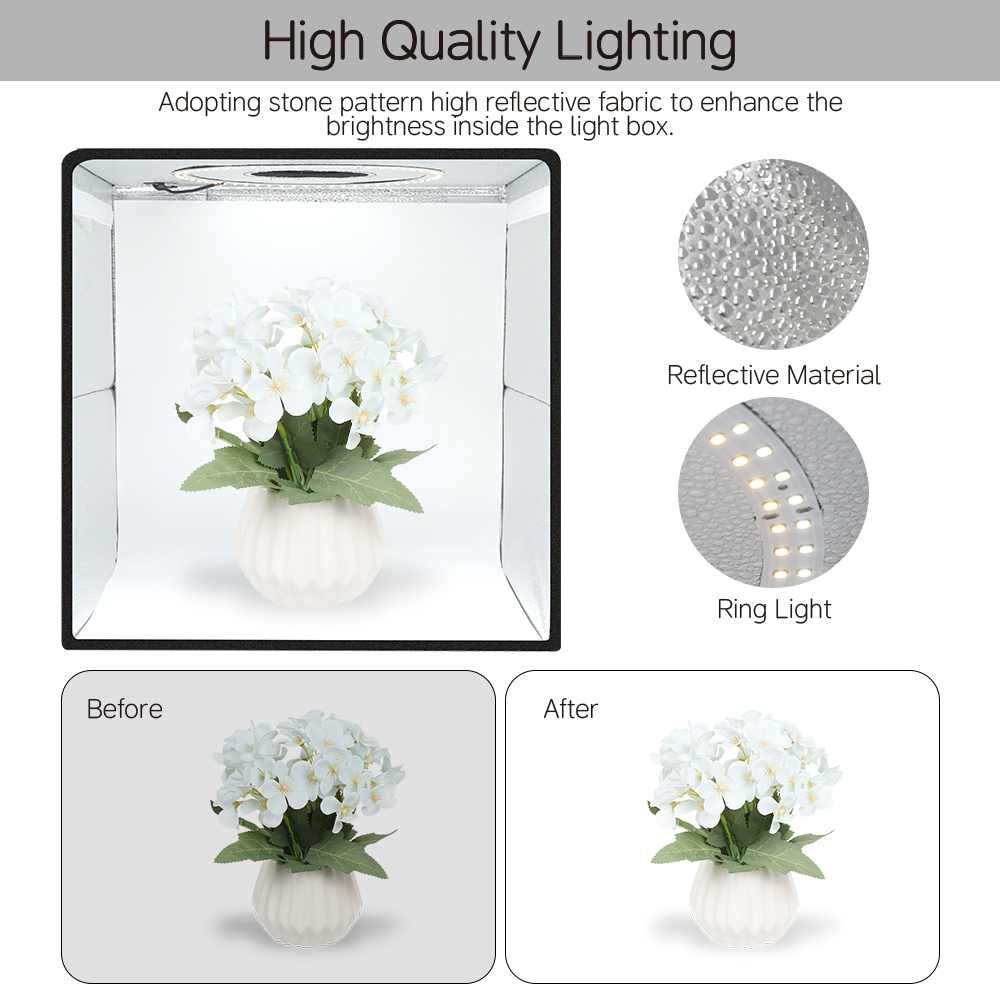 Lightdow-Kit de caja de tienda - Photography Kit Pro reseña y precio