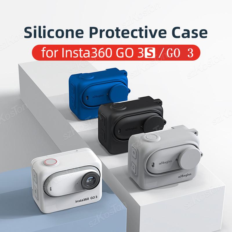 Funda protectora de silicona p - Insta360 Camera Go 3 reseña y precio