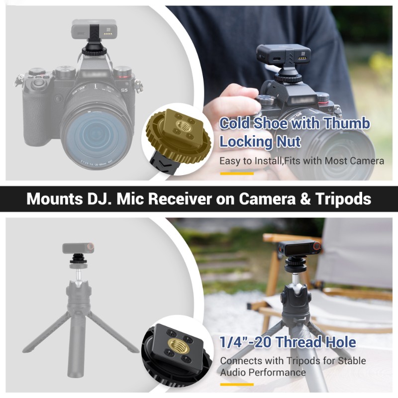 Adaptador de Rosca para Trípod - Camera Cold Shoe reseña y precio