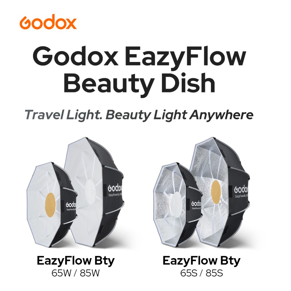 Godox EazyFlow Bty 65S/85S Bea - Beauty Dish Softbox reseña y precio
