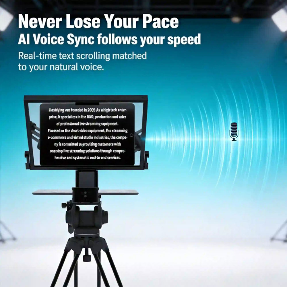 Nuevo teleprompter profesional - Camera Cold Shoe reseña y precio