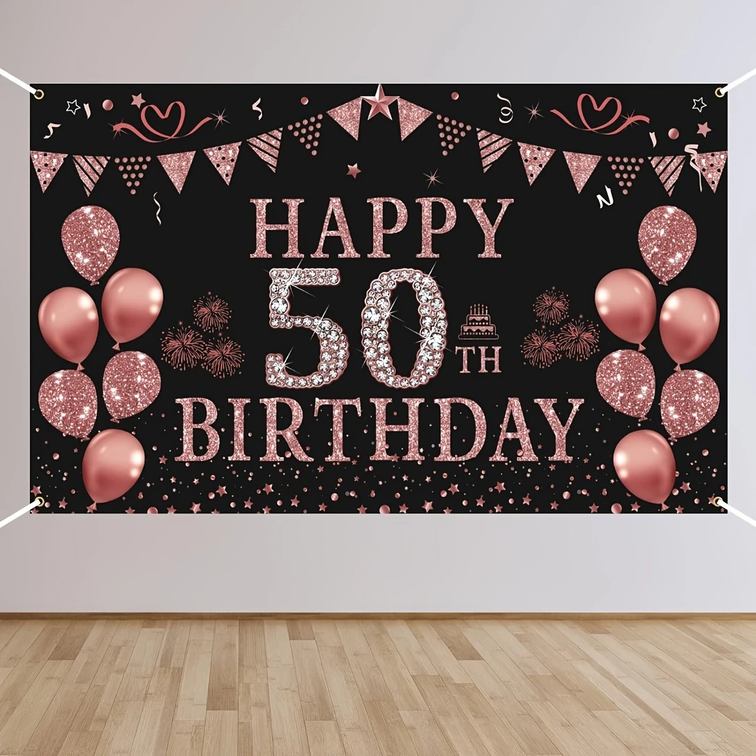 Decoración de 50 cumpleaños pa - Photography Aesthetic reseña y precio