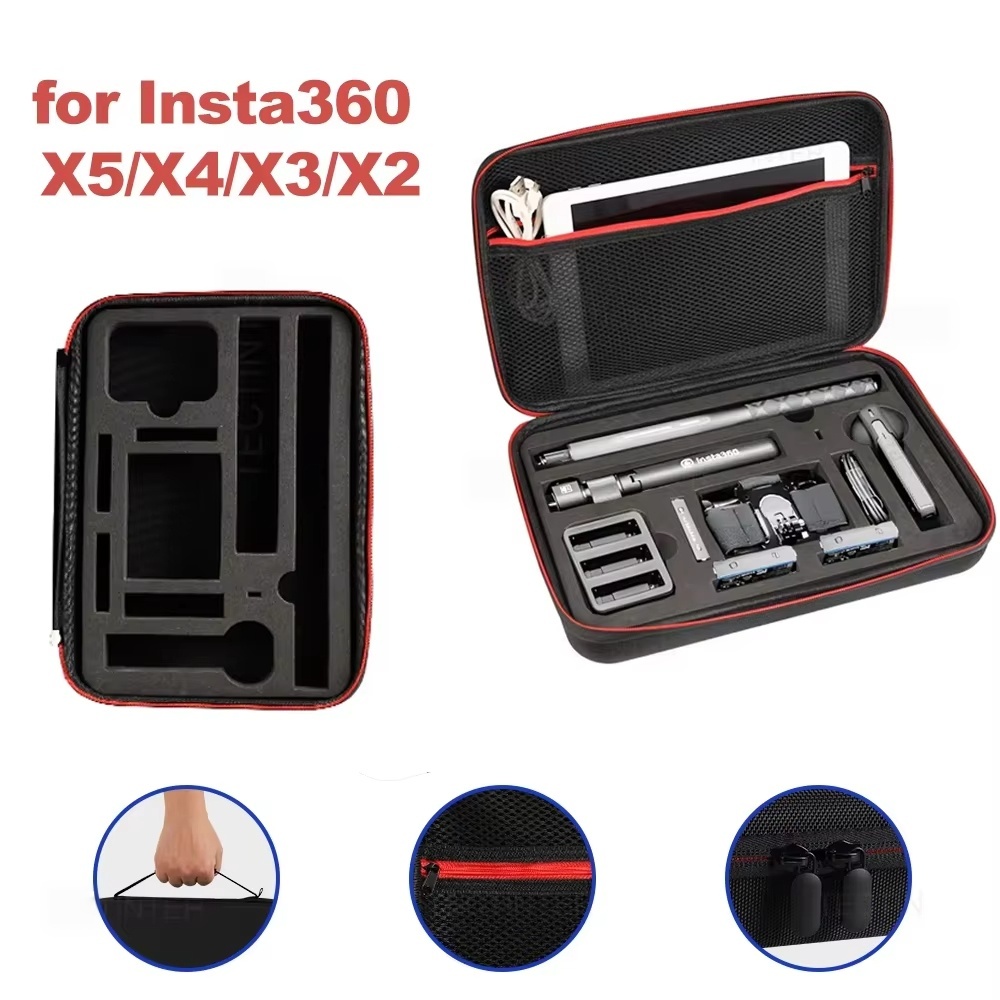 Caja para Insta360 X5 X4 X3 X2 - Insta360 Camera X3 reseña y precio
