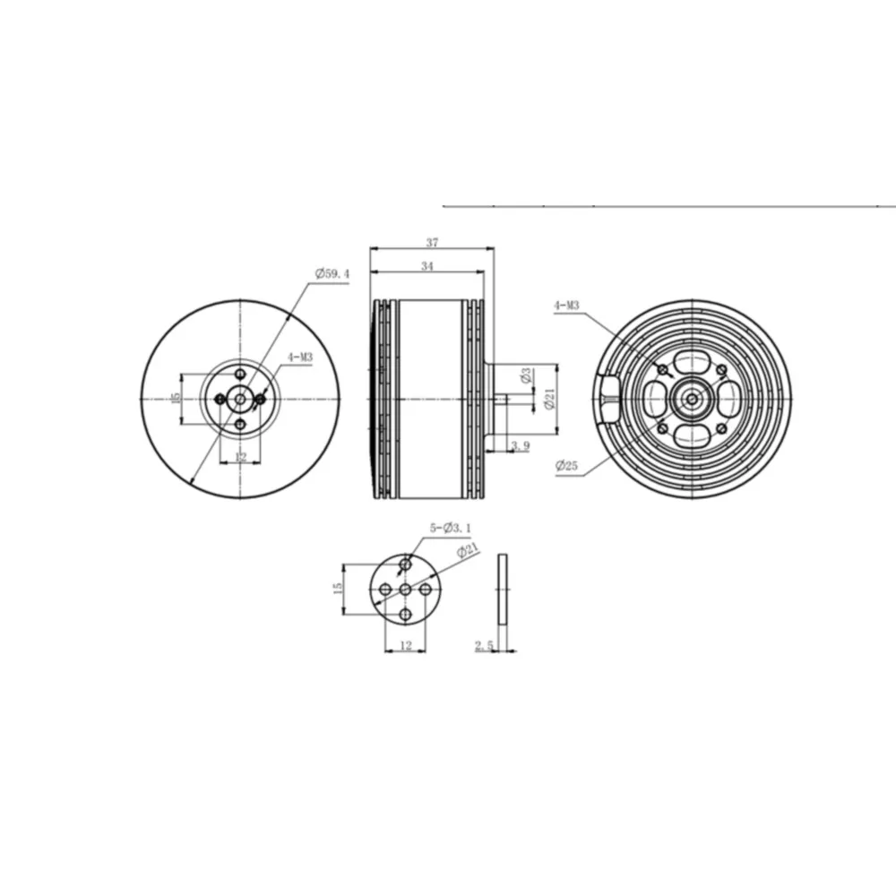 EA5416 Motor sin escobillas fo - Photography Mapped reseña y precio