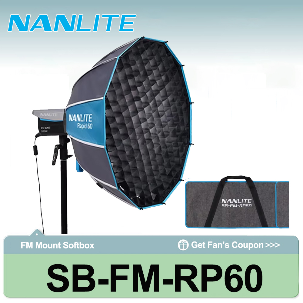 Nanlite SB-FM-RP60 Rapid 60cm  - Beauty Dish Softbox reseña y precio