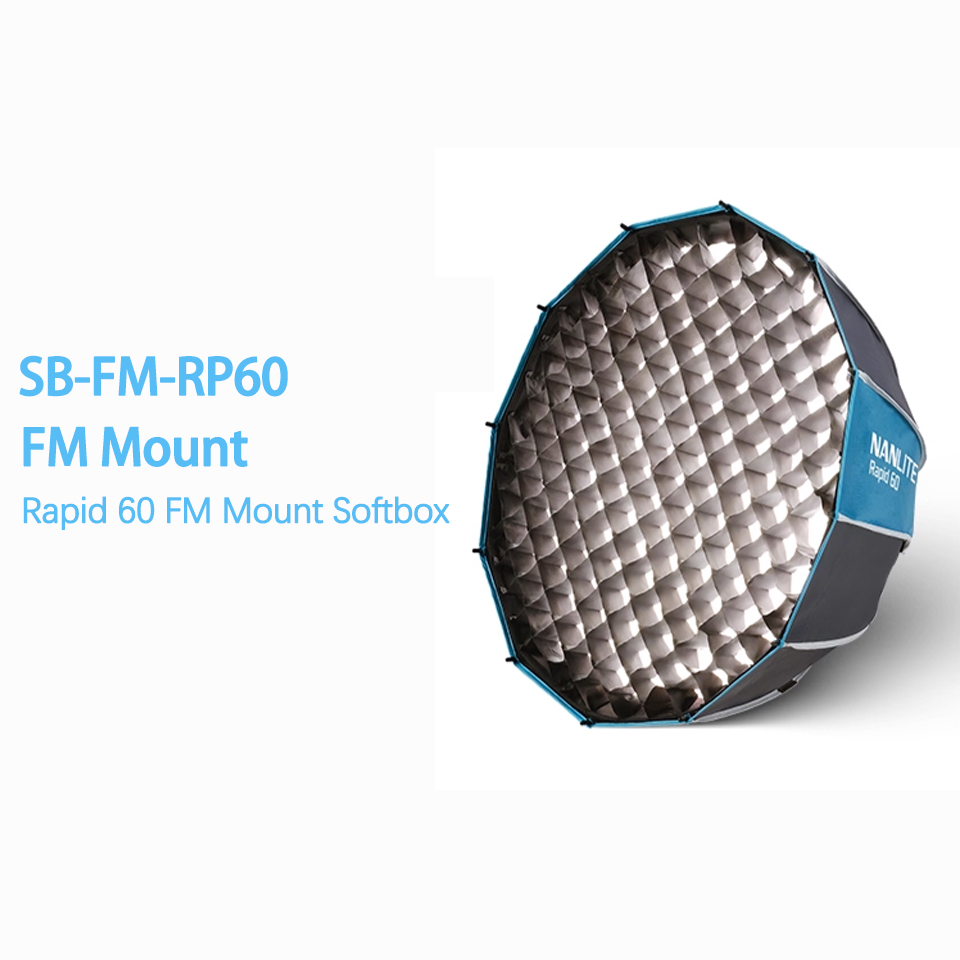 Nanlite SB-FM-RP60 Rapid 60cm  - Beauty Dish Softbox reseña y precio