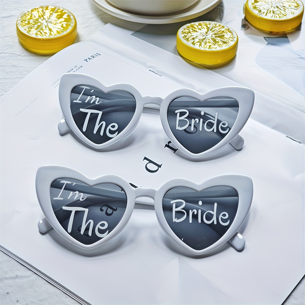 1 Uds. Gafas de amor blancas I - Photography Interest reseña y precio