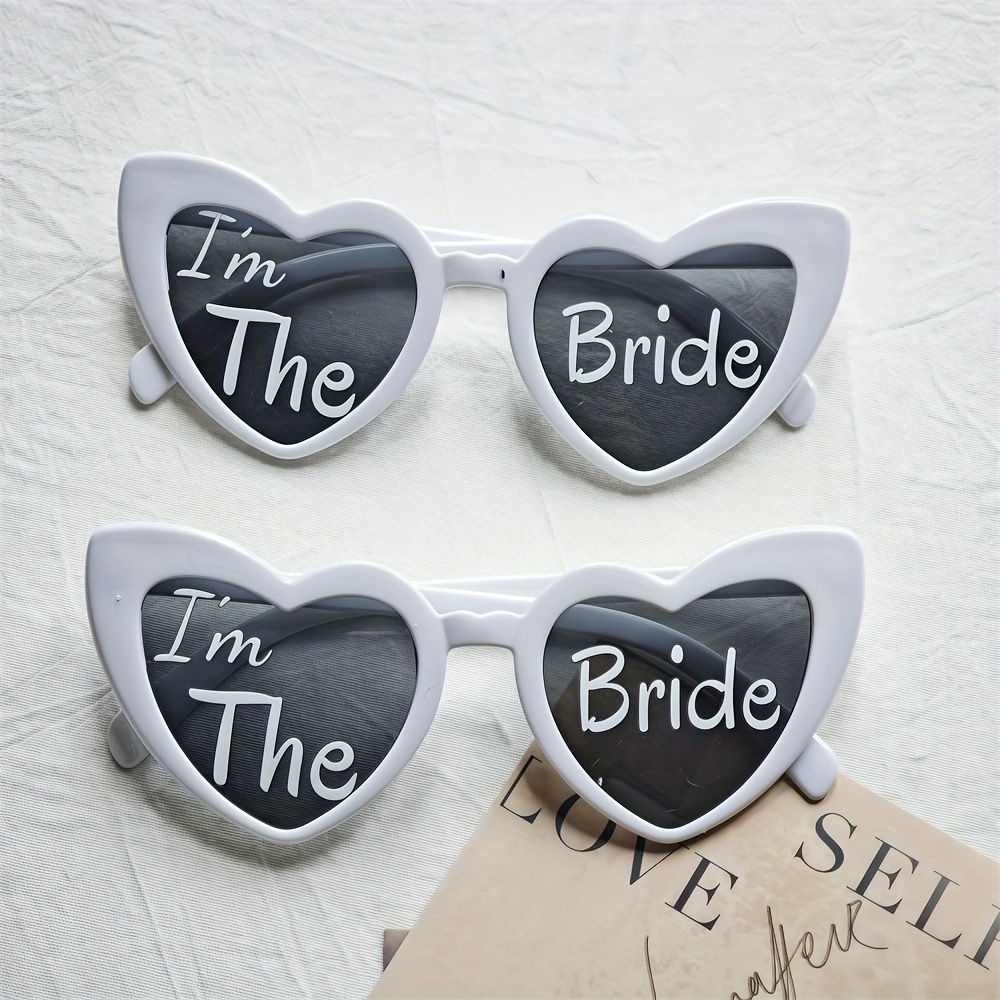 1 Uds. Gafas de amor blancas I - Photography Interest reseña y precio