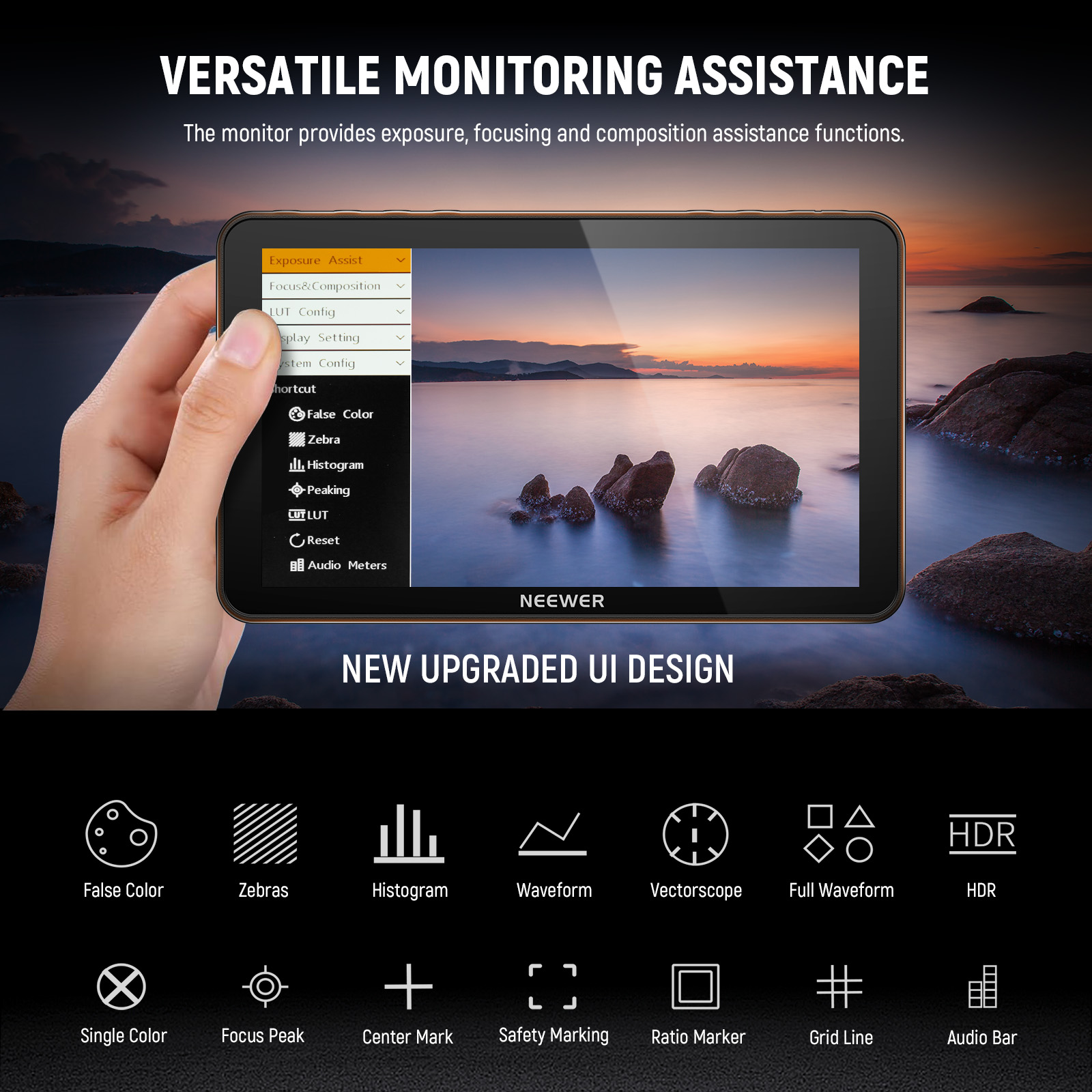 Monitor de campo para cámara N - Camera Cold Shoe reseña y precio