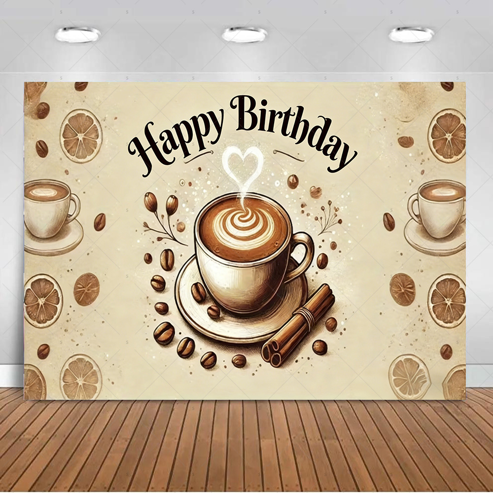 Suministros de fondo con tema  - Photography Coffee reseña y precio