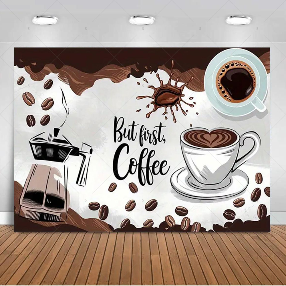 Suministros de fondo con tema  - Photography Coffee reseña y precio