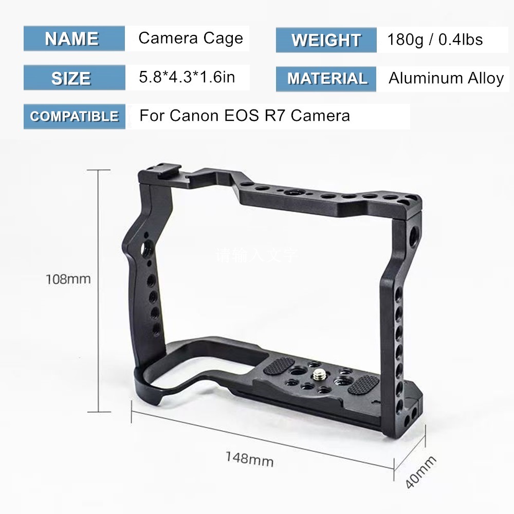 Compatible con jaula para cáma - Camera Cold Shoe reseña y precio
