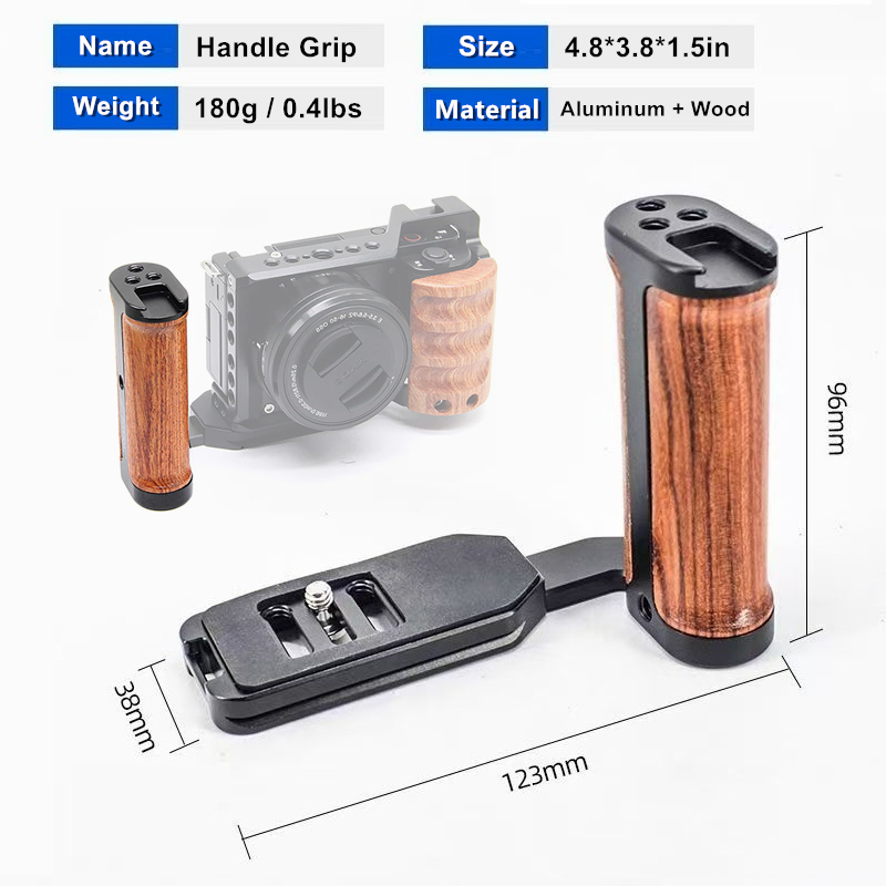 Empuñadura ligera en forma de  - Camera Cold Shoe reseña y precio